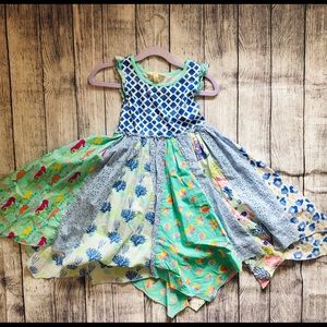 Matilda Jane Multicolor Patchwork Kids Dress